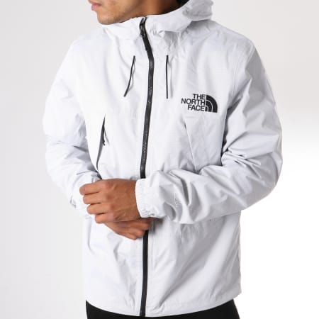 The North Face - Coupe-Vent 1990 Mountain T92S51 Blanc Chiné