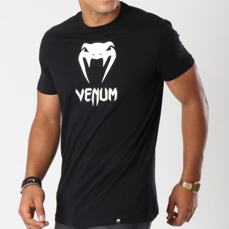 Venum - Tee Shirt Classic Noir Blanc