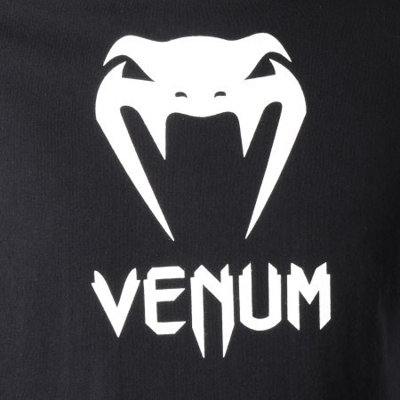 Venum - Tee Shirt Classic Noir Blanc