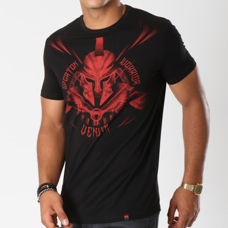 Tee Shirt Gladiator Noir Rouge