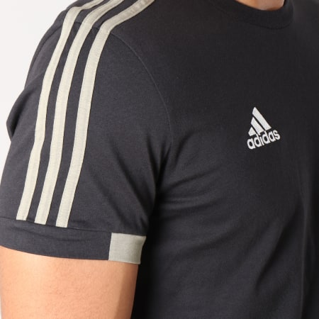 Adidas Performance - Tee Shirt Bandes Brodées Juventus CW8733 Noir