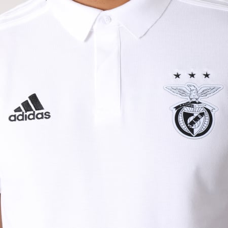 Adidas Sportswear - Polo Manches Courtes SL Benfica CJ9200 Blanc