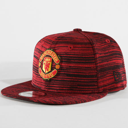 New Era - Casquette Snapback Engineered Fit Manchester United 11603513 Bordeaux Chiné