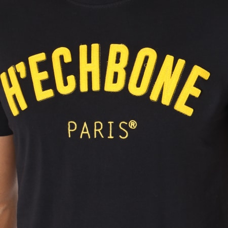 Hechbone - Tee Shirt Letter Noir
