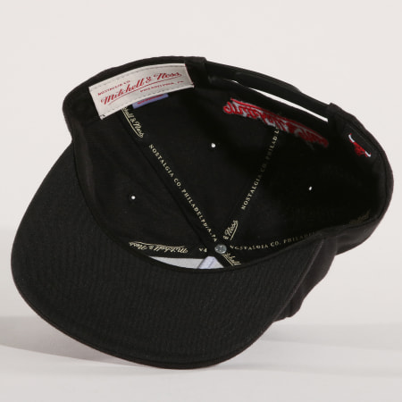 Mitchell and Ness - Casquette Snapback Weald Patch Chicago Bulls Noir