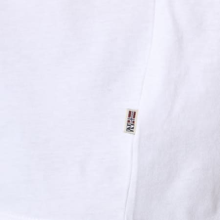 Napapijri - Tee Shirt Sadrin Blanc