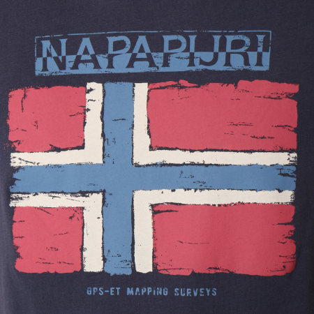 Napapijri - Tee Shirt Sadrin Bleu Marine