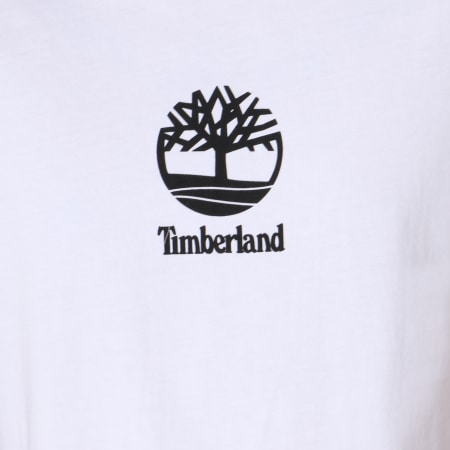Timberland - Tee Shirt Tree Logo Blanc