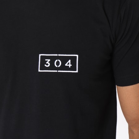 304 Clothing - Tee Shirt Oversize Core Noir