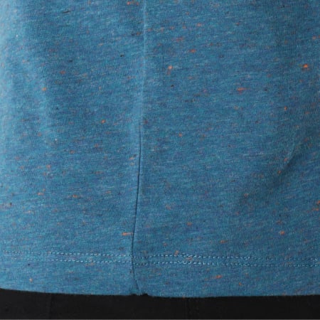Celio - Tee Shirt Poche Vebasic Bleu Pétrole Chiné