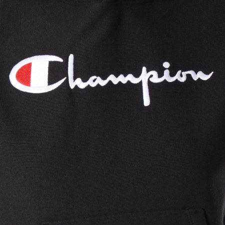 Champion - Sweat Capuche Femme 110975 Noir
