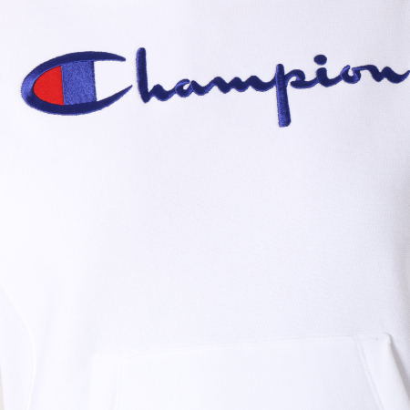 Champion - Sweat Capuche Femme 110975 Blanc