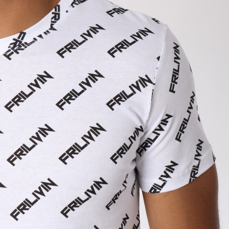 Frilivin - Tee Shirt 5086 Blanc