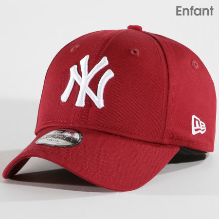 New Era - Casquette Enfant League Essential MLB New York Yankees 80635915 Bordeaux