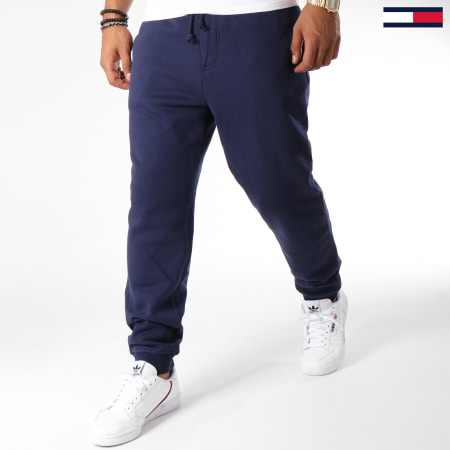 Tommy Hilfiger - Pantalon Jogging Rib Logo 5115 Bleu Marine