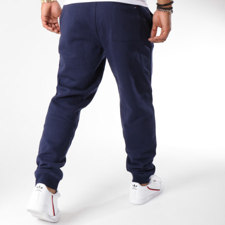 Tommy Hilfiger - Pantalon Jogging Rib Logo 5115 Bleu Marine