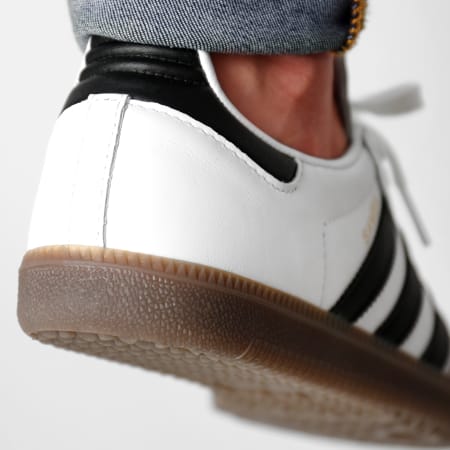 Adidas Originals - Baskets Samba OG B75806 Footwear White Core Black Clear Granite