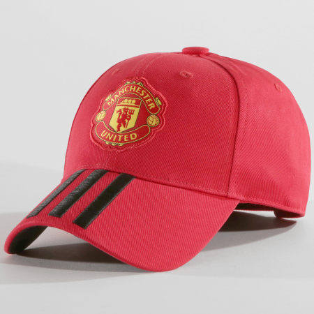 Adidas Performance - Casquette 3 Stripes Manchester United CY5584 Rouge