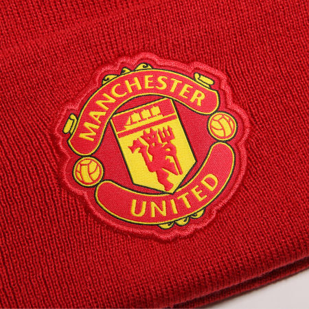 Adidas Sportswear - Bonnet Manchester United 3 Stripes CY5592 Rouge