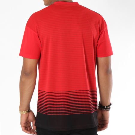 Adidas Sportswear - Tee Shirt De Sport Jersey Manchester United CG0040 Rouge Noir
