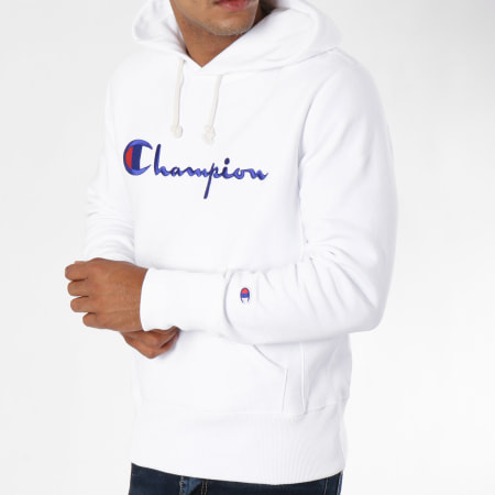Champion - Sweat Capuche 212574 Blanc