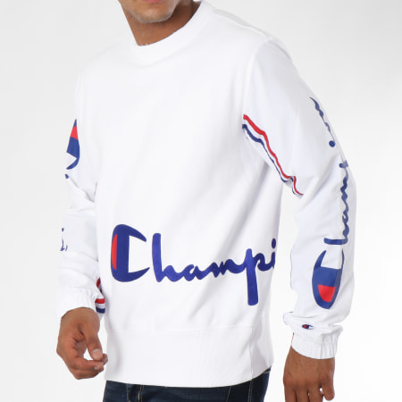 Champion - Sweat Crewneck 212374 Blanc