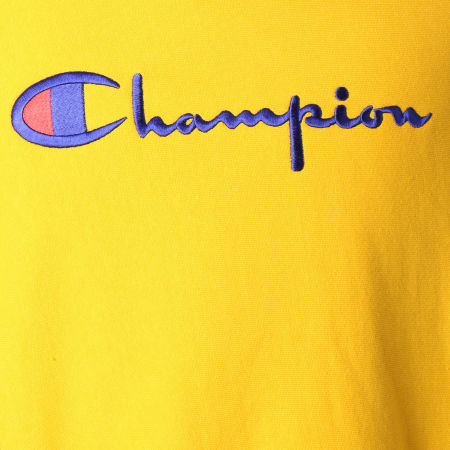 Champion - Sweat Crewneck 212576 Jaune