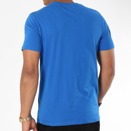 DC Comics - Tee Shirt Logo Grunge Bleu Roi
