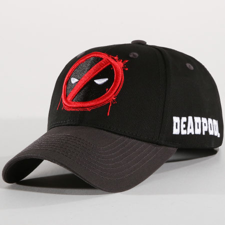 Deadpool - Casquette Deadpool Noir Rouge