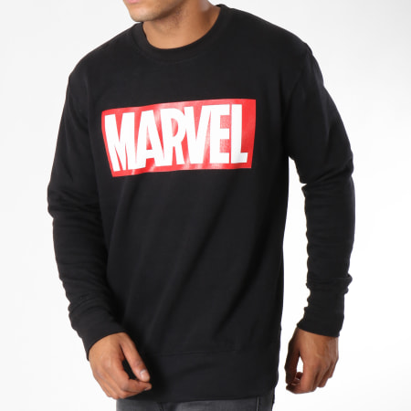 Marvel - Sweat Crewneck Logo Noir