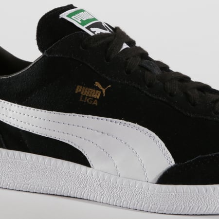 puma liga suede black
