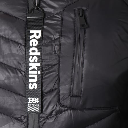 Redskins - Doudoune Heaven Finest Noir Camouflage