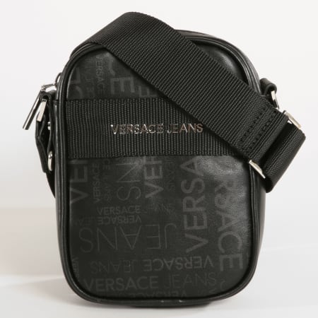 Versace Jeans Couture - Sacoche Linea Logo All Over Dis 2 E1YSBB22-70723 Noir