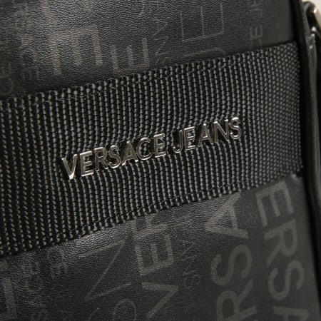 Versace Jeans Couture - Sacoche Linea Logo All Over Dis 2 E1YSBB22-70723 Noir