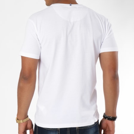 Ellesse - Tee Shirt Uni 1031N Blanc Camouflage Gris