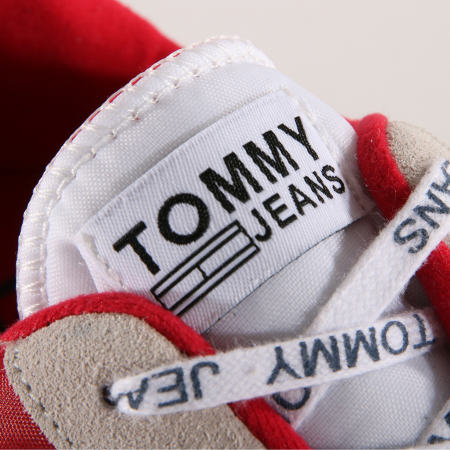 Tommy Jeans - Baskets Casual Retro EM0EM00112 Navy Red