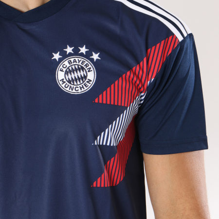 Adidas Sportswear - Tee Shirt De Sport FC Bayern München CW5818 Bleu Marine