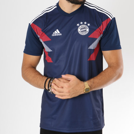 Adidas Performance - Tee Shirt De Sport FC Bayern München CW5818 Bleu Marine