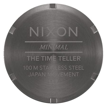 Nixon - Montre Time Teller A045-2789 Argenté Vert