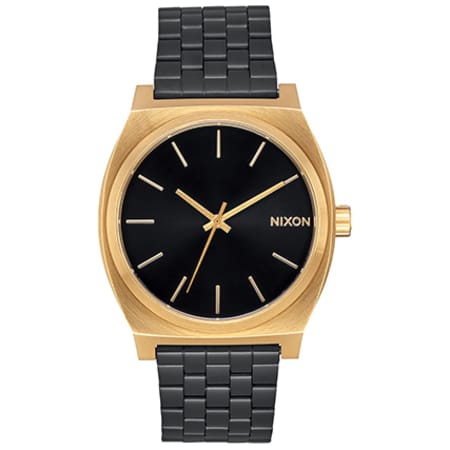 Nixon - Montre Time Teller A045-1604 Noir Doré
