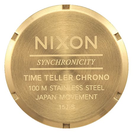 Nixon - Montre Time Teller Chrono A972-502 Doré