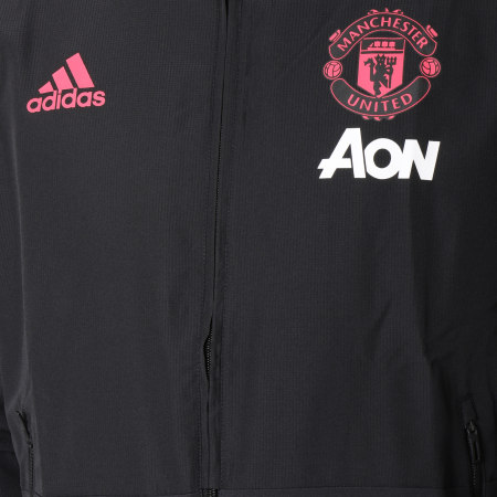Adidas Sportswear - Veste Zippée Manchester United Presentation CW7628 Noir