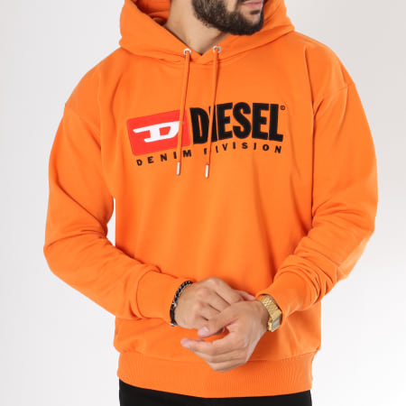 Diesel - Sweat Capuche S-Division Orange