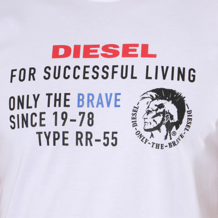 Diesel - Tee Shirt Diego 00SIES-0091A Blanc