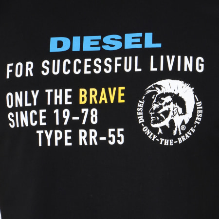 Diesel - Tee Shirt Diego 00SIES-0091A Noir