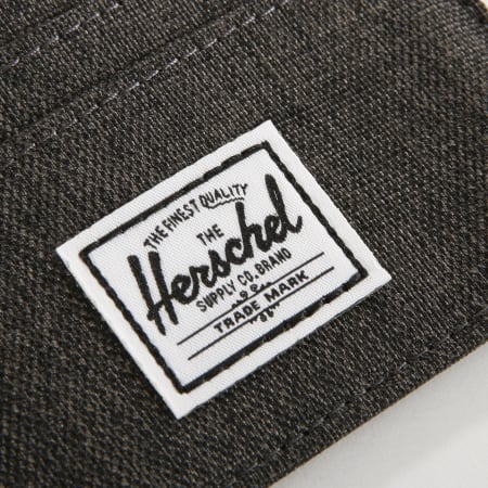 Herschel - Porte Cartes Charlie 10360 Noir Chiné
