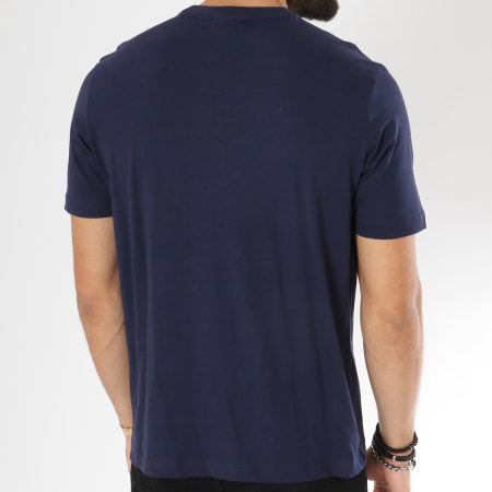 Umbro - Tee Shirt Net 646160-60 Bleu Marine Blanc