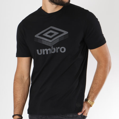 Umbro - Tee Shirt Net 646160-60 Noir Gris