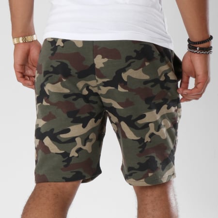 Short Jogging Noli Vert Kaki Camouflage