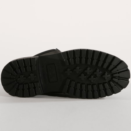 Dickies - Bottes San Francisco Leather Nubuck Black